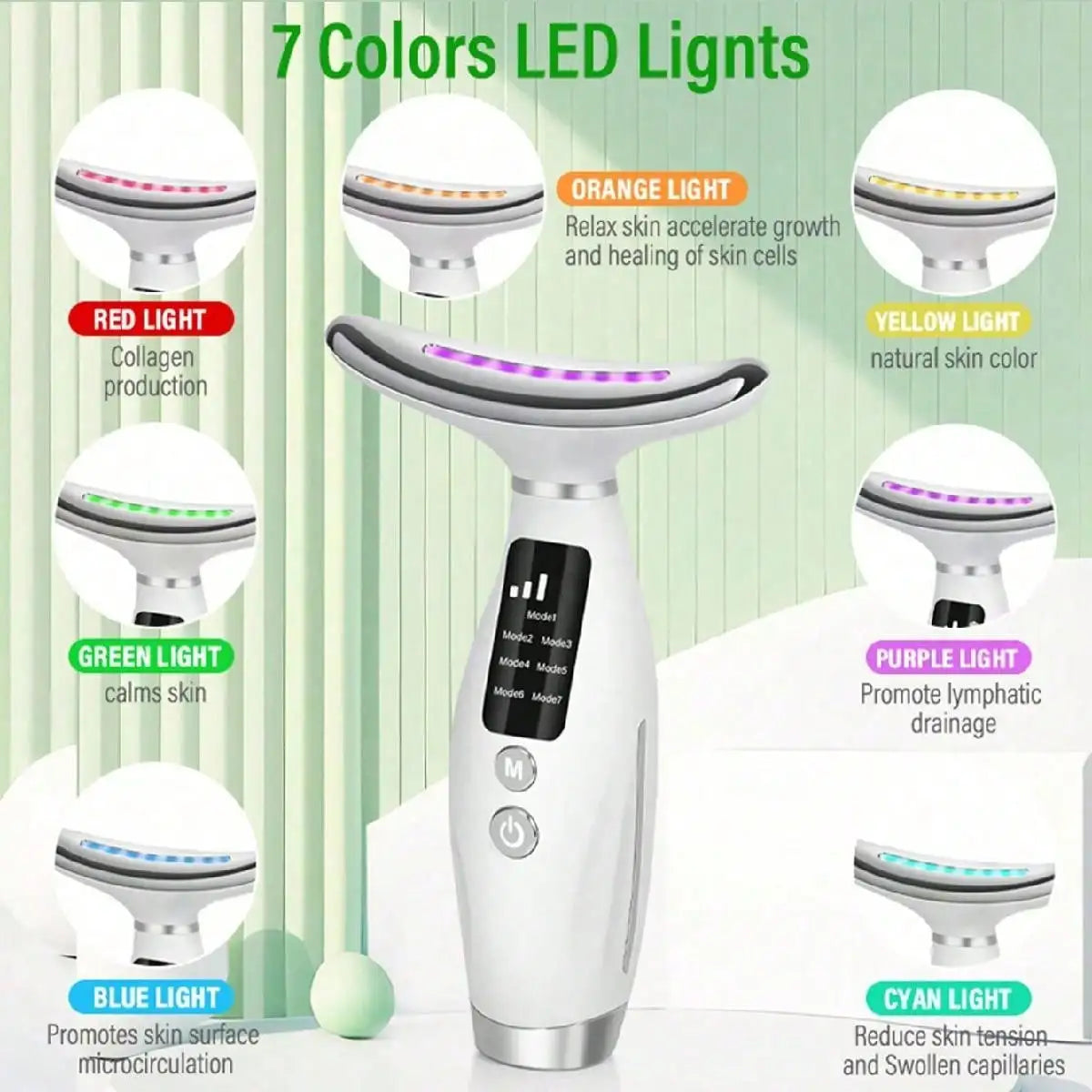 ZenHold™ GlowLift Face & Neck Massager